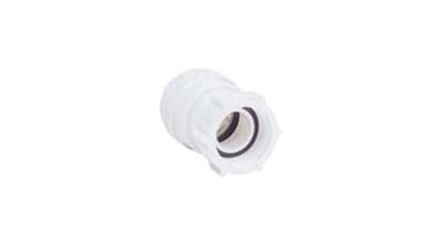 Adaptateur de robinet Droit John Guest Conduit compatible 22mm, filetage 3/4pouce