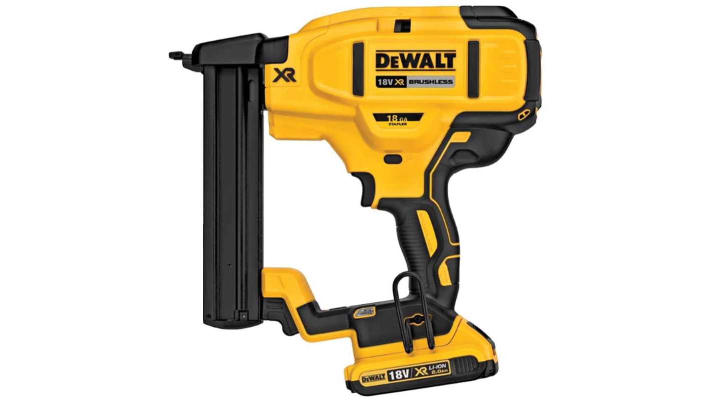 Grapadora DeWALT DCN681D2-GB, pata de la grapa 12 → 38mm, Tipo G - Británico de 3 Pines