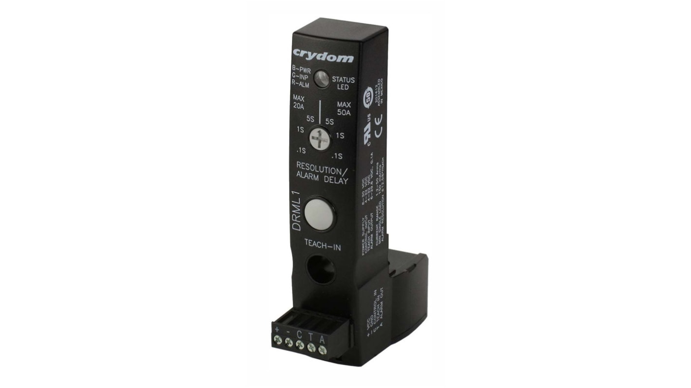 Sensata / Crydom Solid State Relay, 1.5 mA Load, DIN Rail Mount, 30 V dc Load, 32 V dc Control