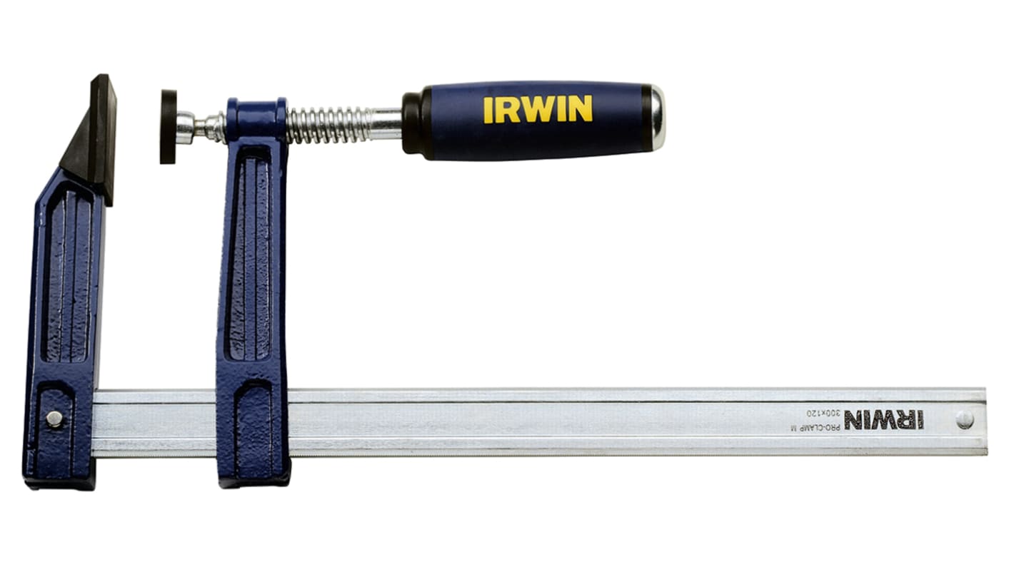 Morsetto a F Irwin, apertura 800mm x 120mm