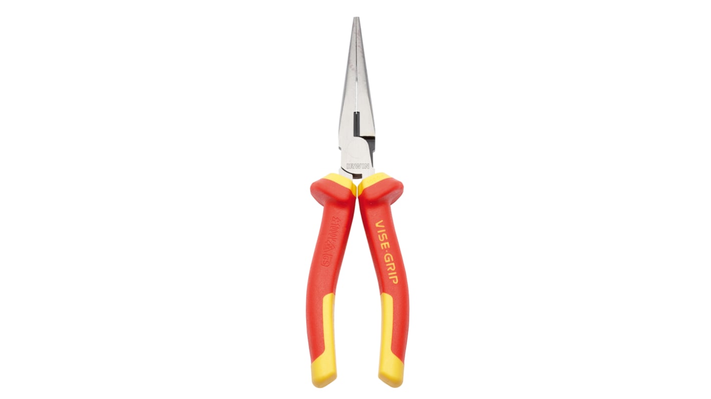 Irwin Pliers, 200 mm Overall, Straight Tip, VDE/1000V