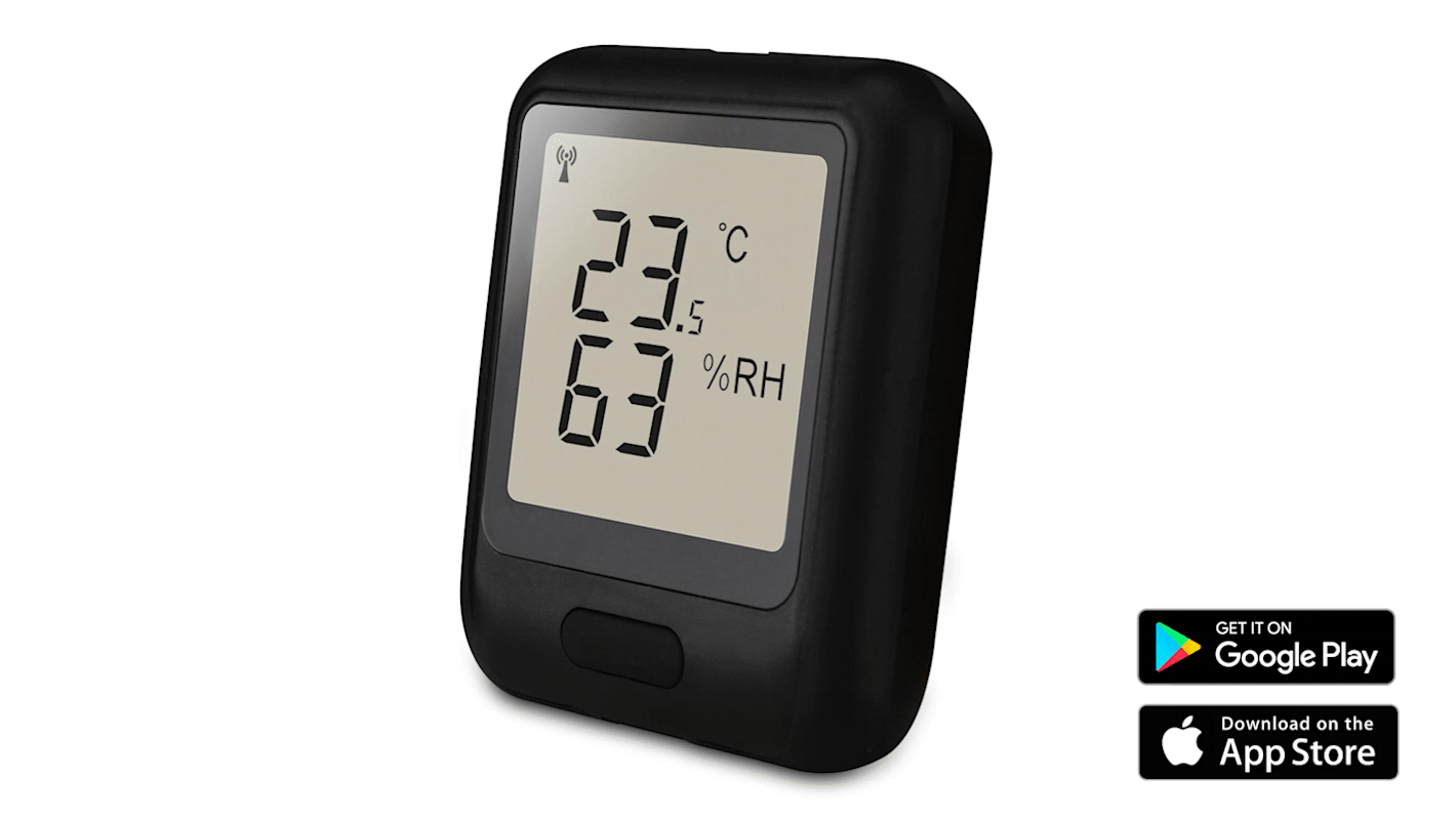 Lascar Adatnaplózó (Páratartalom, Hőmérséklet, Harmatpont), Humidity, Temperature, bemeneti csatornák: 1, Wi-Fi,