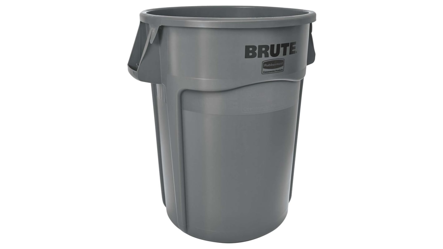 Bidone spazzatura Brute Grigio Rubbermaid Commercial Products, in Polietilene, da 167L