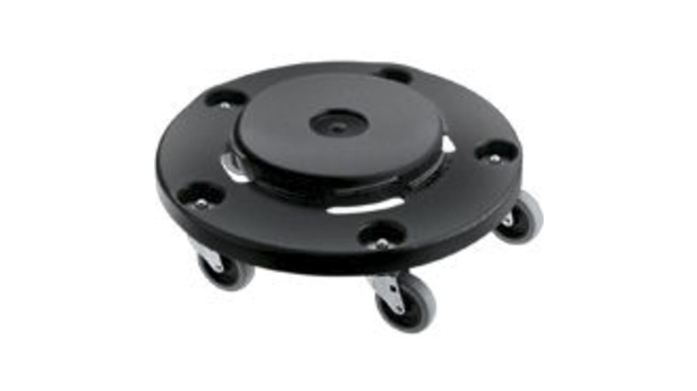 Base rodante Rubbermaid Commercial Products, carga 113.4kg, plataforma de 464mm, x 464mm, altura 168mm