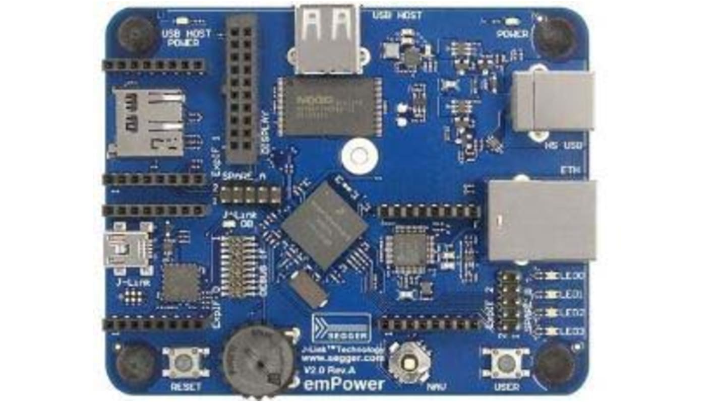 Płytka ewaluacyjna SEGGER emPower Mikrokontroler Mikrokontroler ARM 6.30.00 emPower
