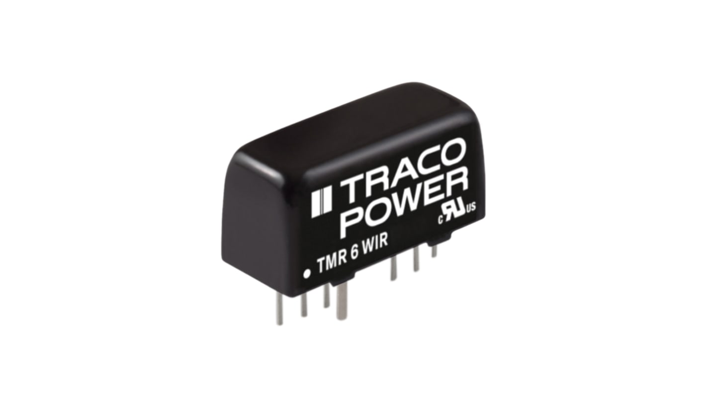 TRACOPOWER DC-DCコンバータ Vout：12V dc 9 → 36 V dc, 6W, TMR 6-2412WIR