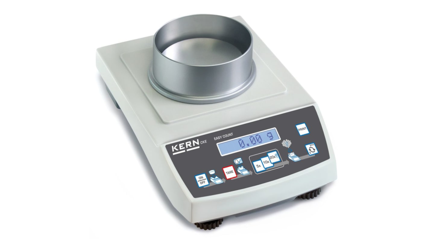 Kern CKE 360-3 Counting Weighing Scale, 360g Weight Capacity