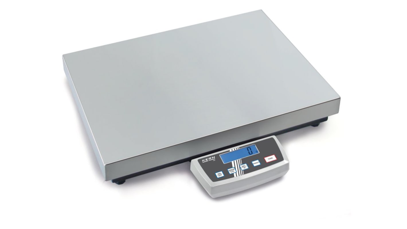 Balance plateforme Kern DE 120K10A, max. 120kg, résolution 10 g, Etalonné RS