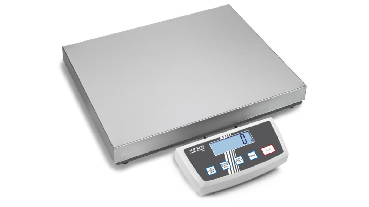 Balance plateforme Kern DE 15K0.2D, max. 6kg, résolution 0,2 g, 0,5 g, Etalonné RS