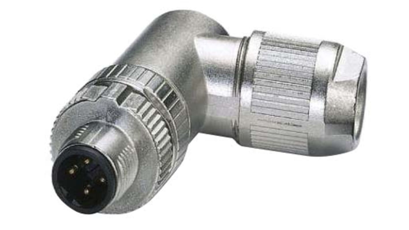 Phoenix Contact Circular Connector, 4 Contacts, Cable Mount, M12 Connector, Socket, Male, IP65, IP67, SACC Series