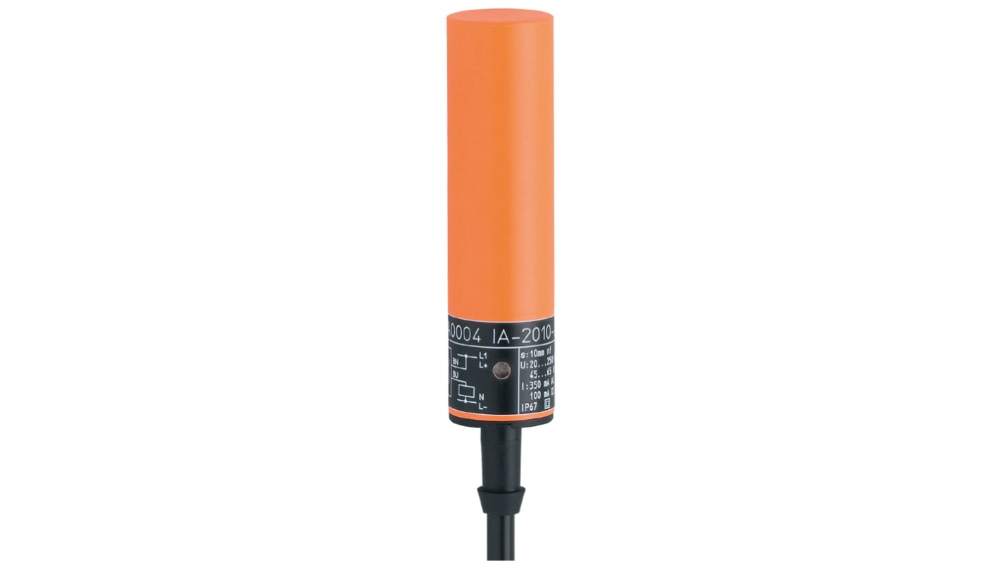 Sensor de proximidad ifm electronic, alcance 10 mm, salida PNP, 10 → 36 Vdc, IP67, 300Hz