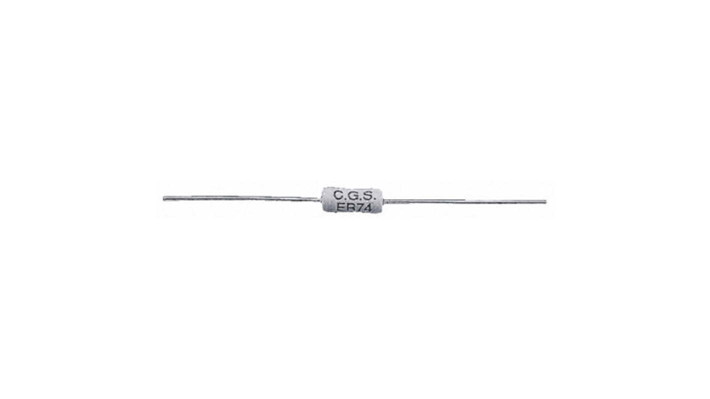 TE Connectivity 220Ω Power Film Resistor 3W ±5% ER74220RJT