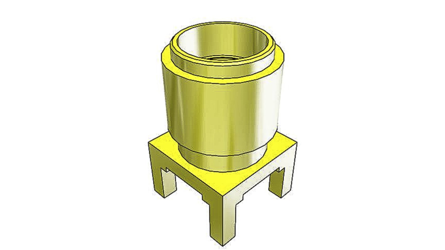 Connecteur SMA Samtec Femelle Droit, raccordement A souder 50Ω Montage en surface