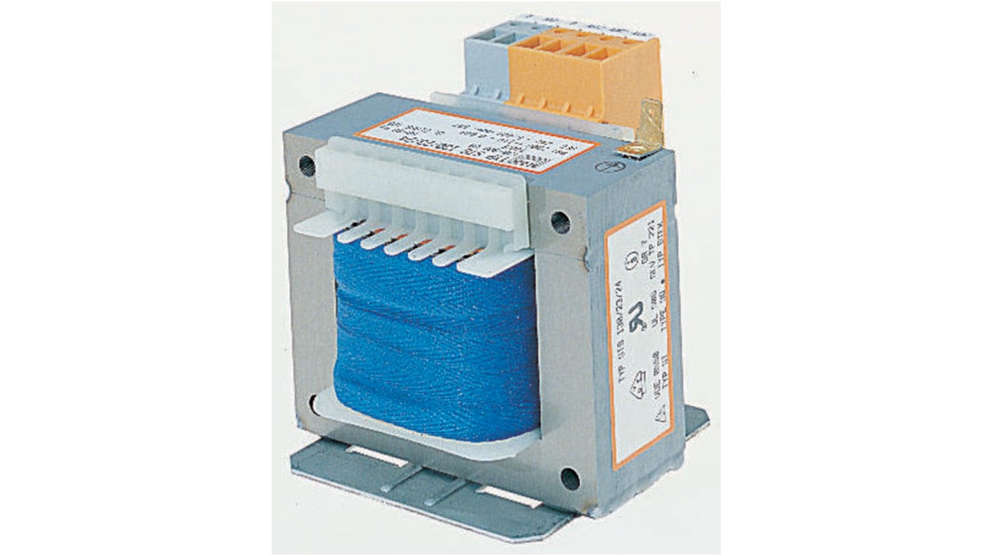 Block 130VA DIN Rail Transformer, 380V ac, 400V ac, 420V ac Primary, 230V ac Secondary