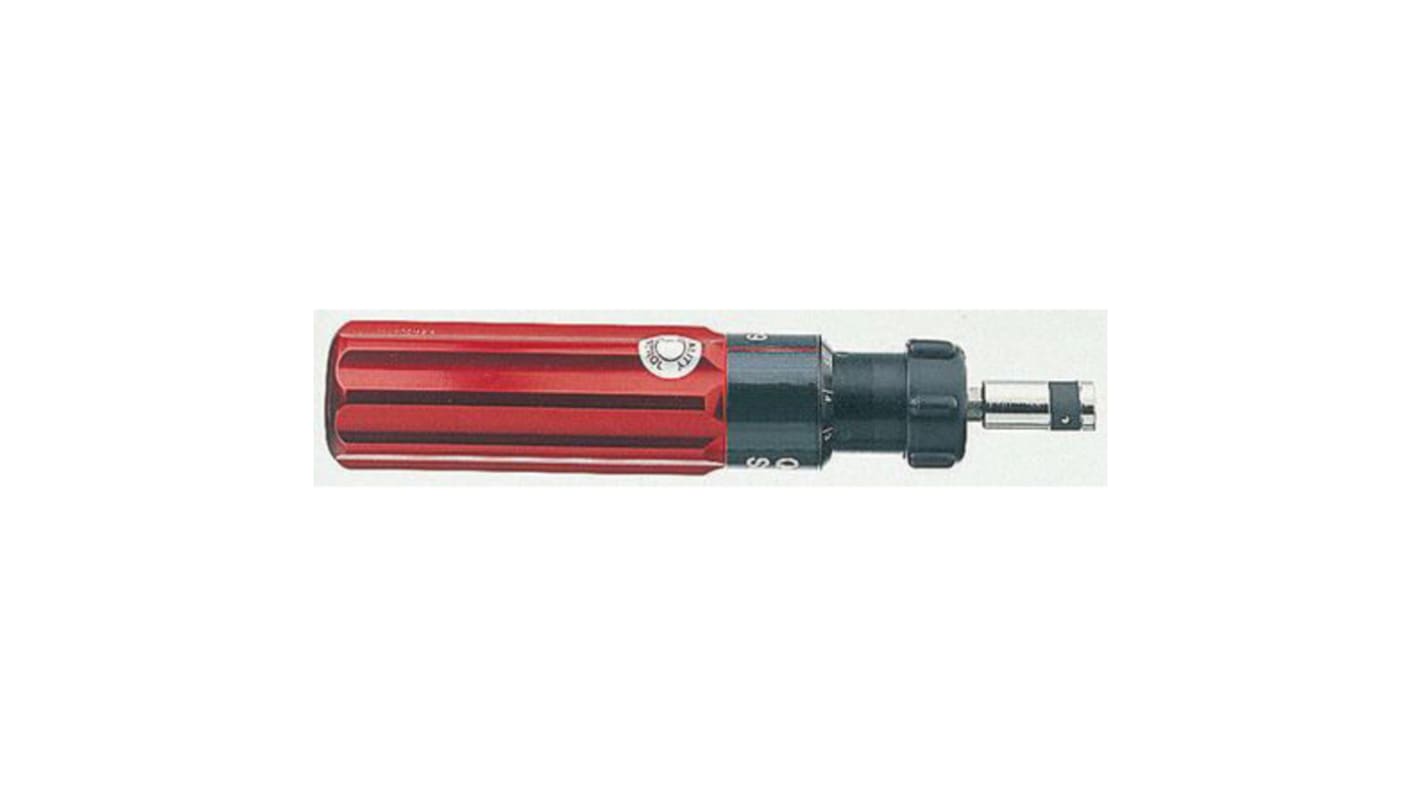 8888 Pre-Settable Hex Torque Screwdriver, 1 → 6Nm, 1/4 in Drive, ±6 % Accuracy - With RS Calibration