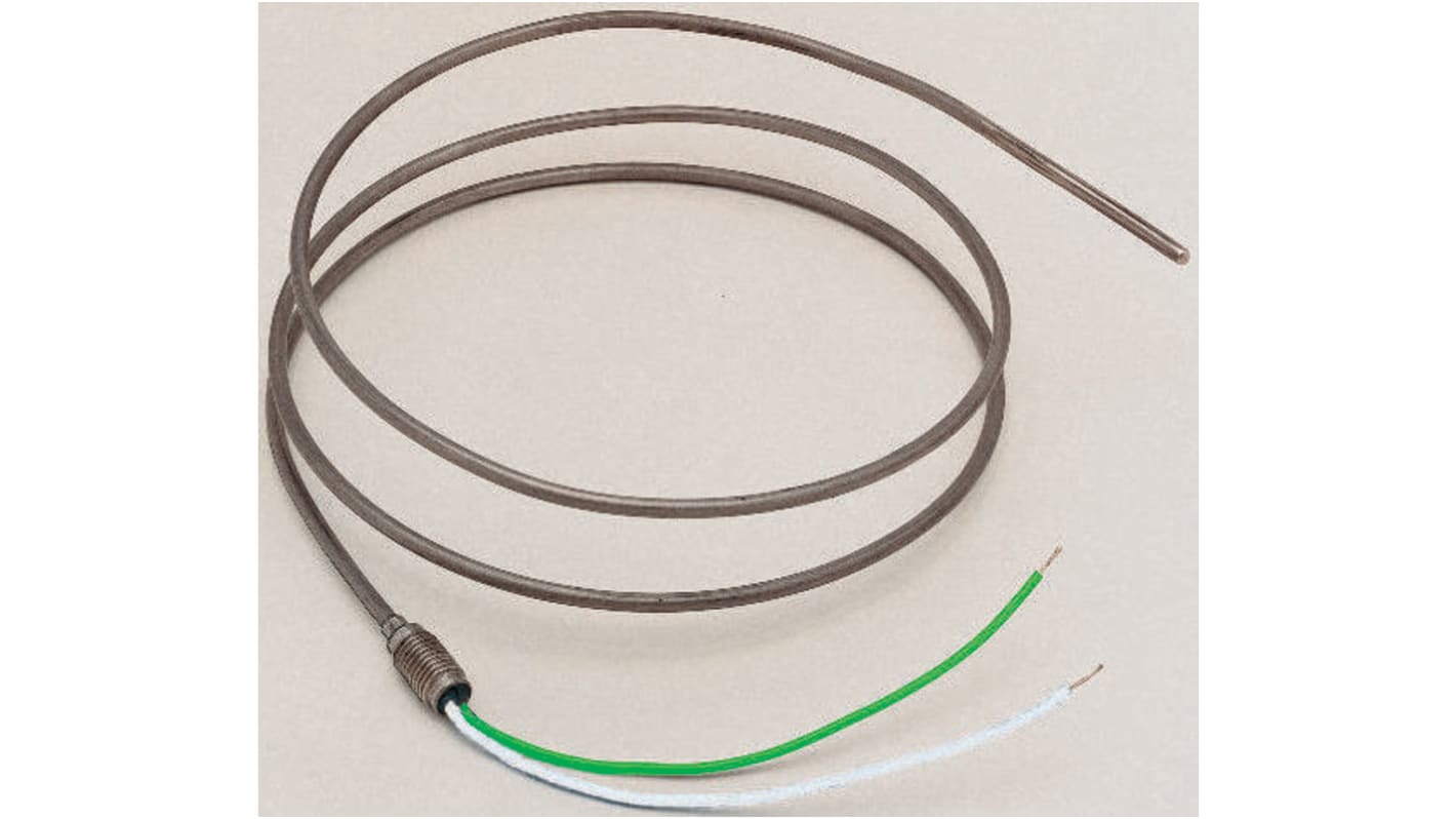 Termocoppia tipo K, Ø sonda 3mm, lungh. sonda 2m, +1100°C