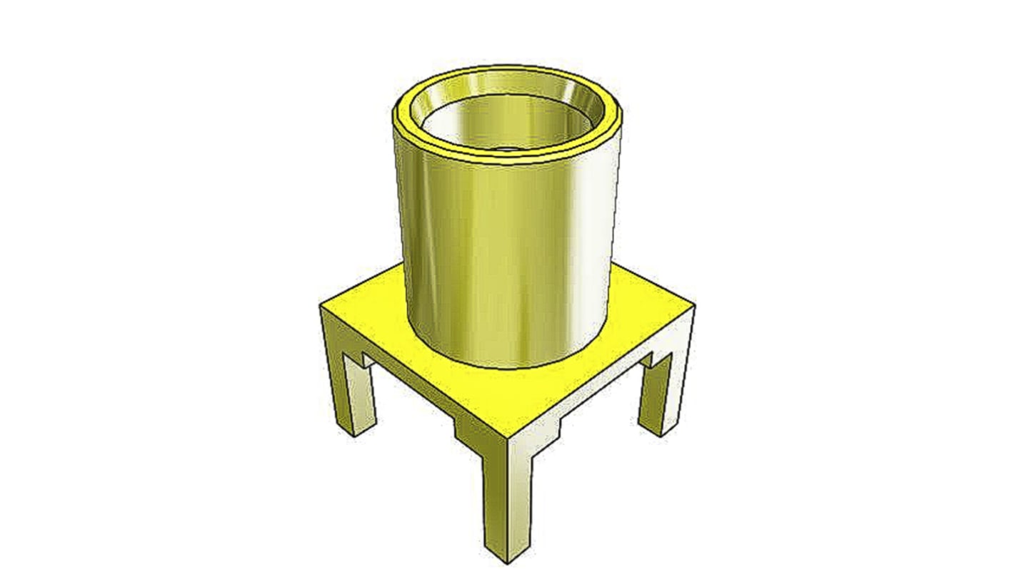 Conector coaxial Samtec MCX-J-P-H-ST-TH1, Hembra, Recto, Impedancia 50Ω, Montaje en orificio pasante, Terminación de