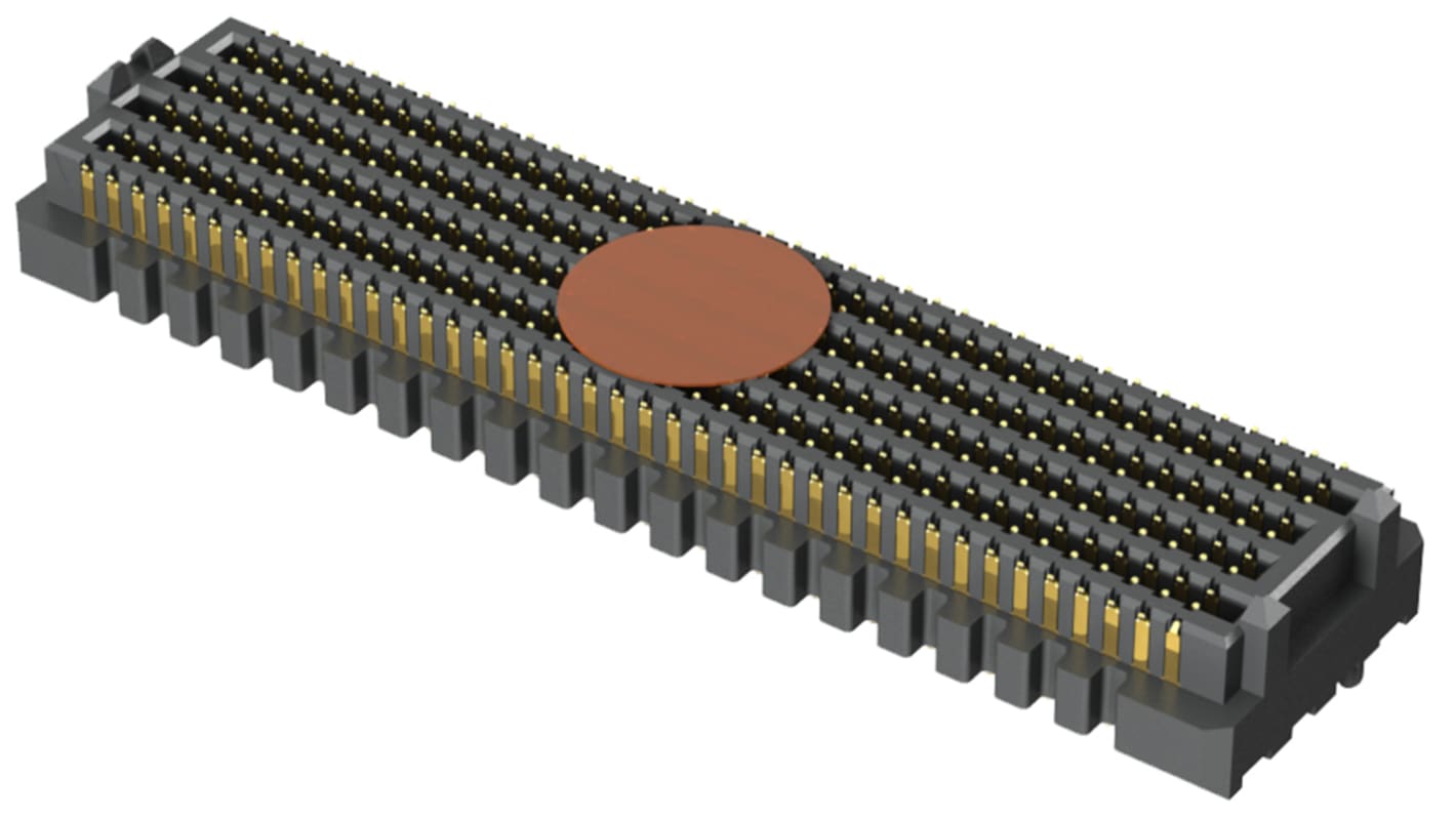 Samtec ASP Series Straight Surface Mount PCB Socket, 400-Contact, 10-Row, 1.27mm Pitch, Solder Termination