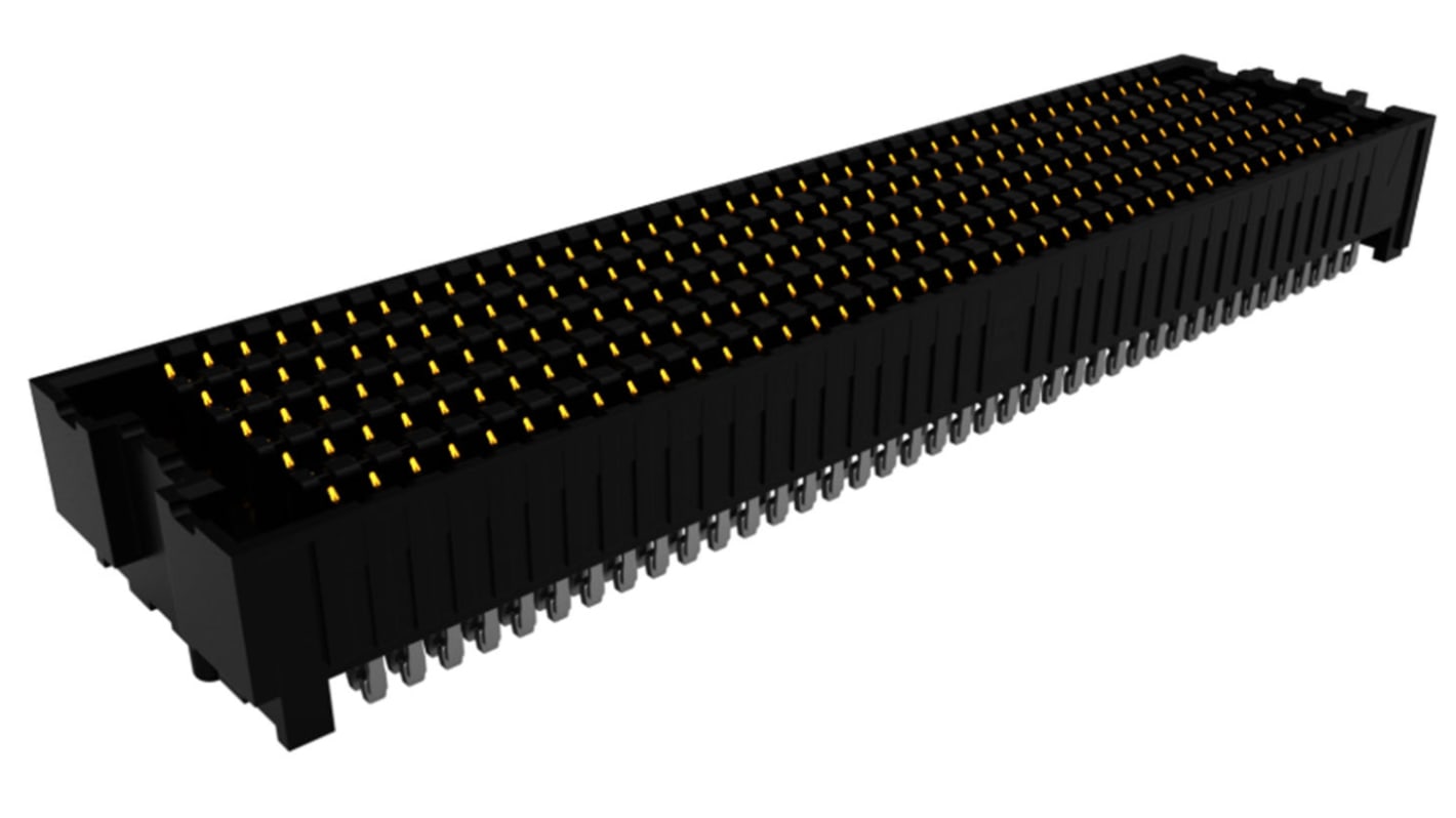Conector hembra para PCB Samtec serie ASP, de 400 vías en 10 filas, paso 1.27mm, Montaje Superficial, para soldar