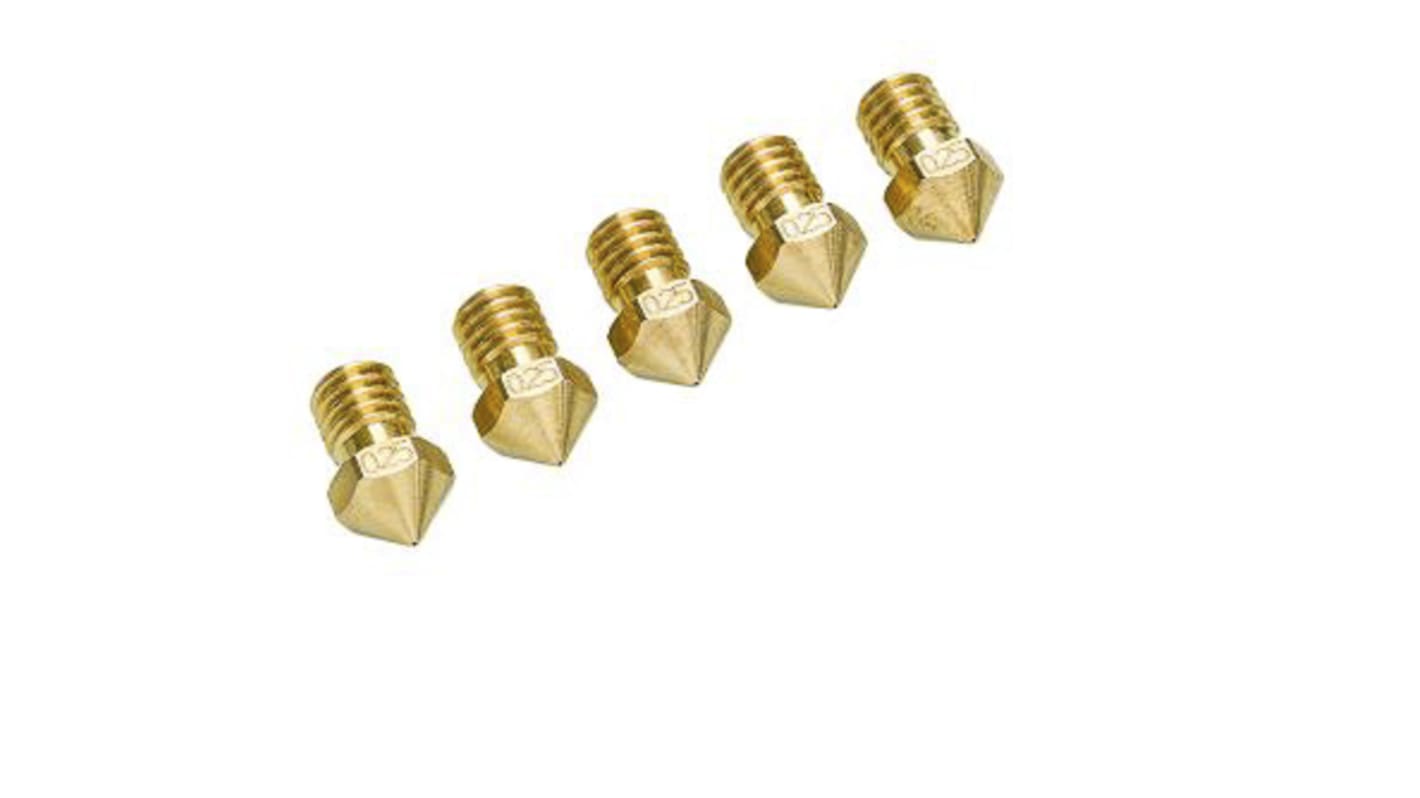 Ultimaker 2, 9524 Brass, 0.25mm, Zestaw dysz