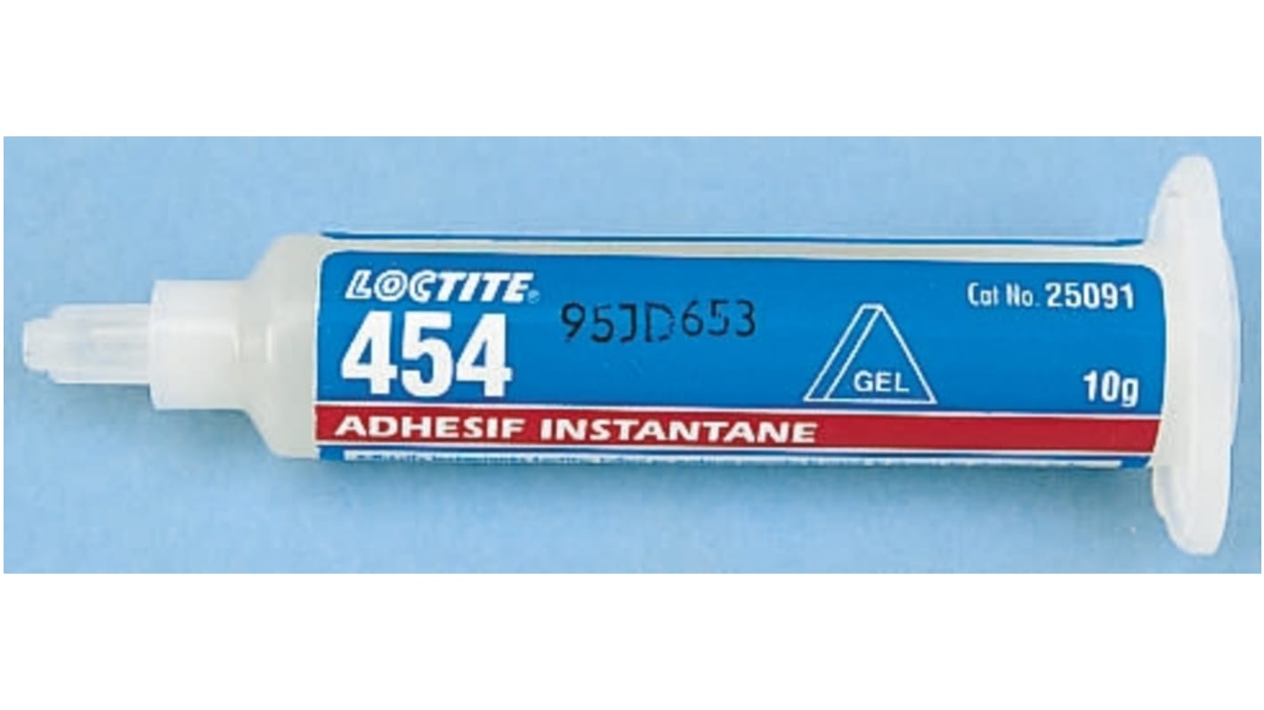 Super Glue Loctite Gel Transparent, Tube, 10 g, Loctite 454