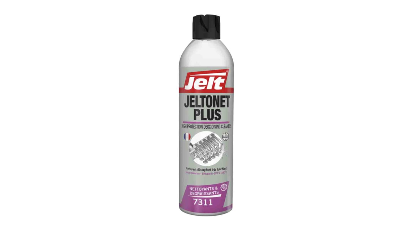 Limpiador de contactos eléctricos Jelt JELTONET PLUS, Aerosol de 650 ml para aplicaciones varias