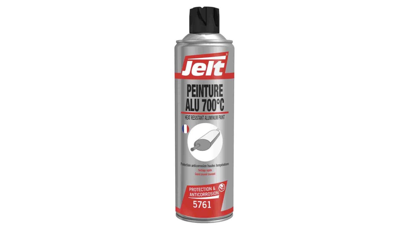 Peinture aérosol Jelt 5761, Argent, 650/400ml