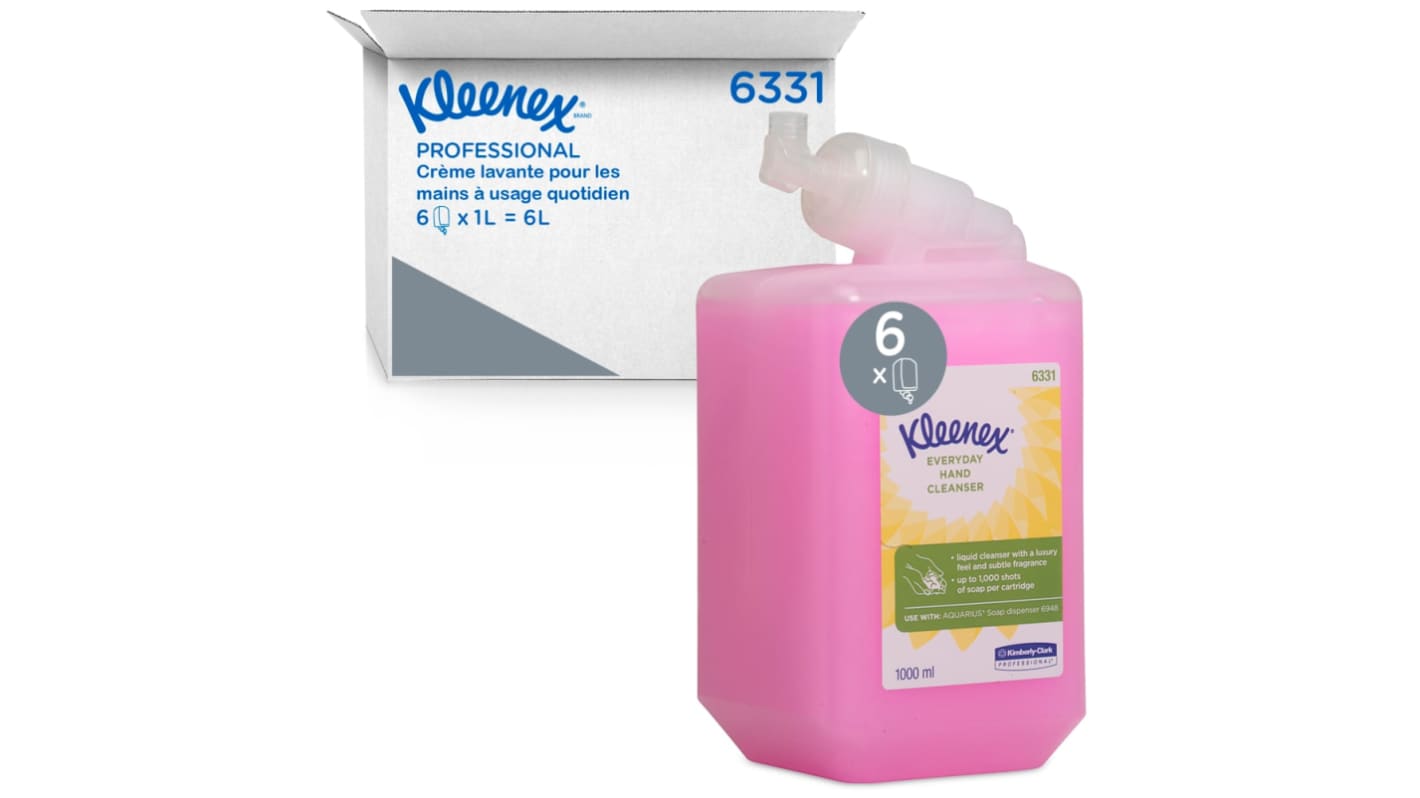 6331 Kimberly Clark Kleenex Hand Cleaner with AntiBacterial