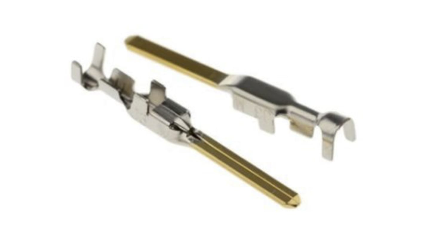 JST F3 Crimp-Anschlussklemme für J300-JFA-Steckverbindergehäuse, Stecker, 0.5mm² / 1.25mm², Gold, Nickel Crimpanschluss