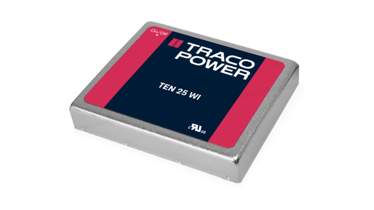 TRACOPOWER TEN 25WI DC/DC-Wandler 25W 24 V dc IN, 5V dc OUT / 5A Durchsteckmontage 1.5kV dc isoliert