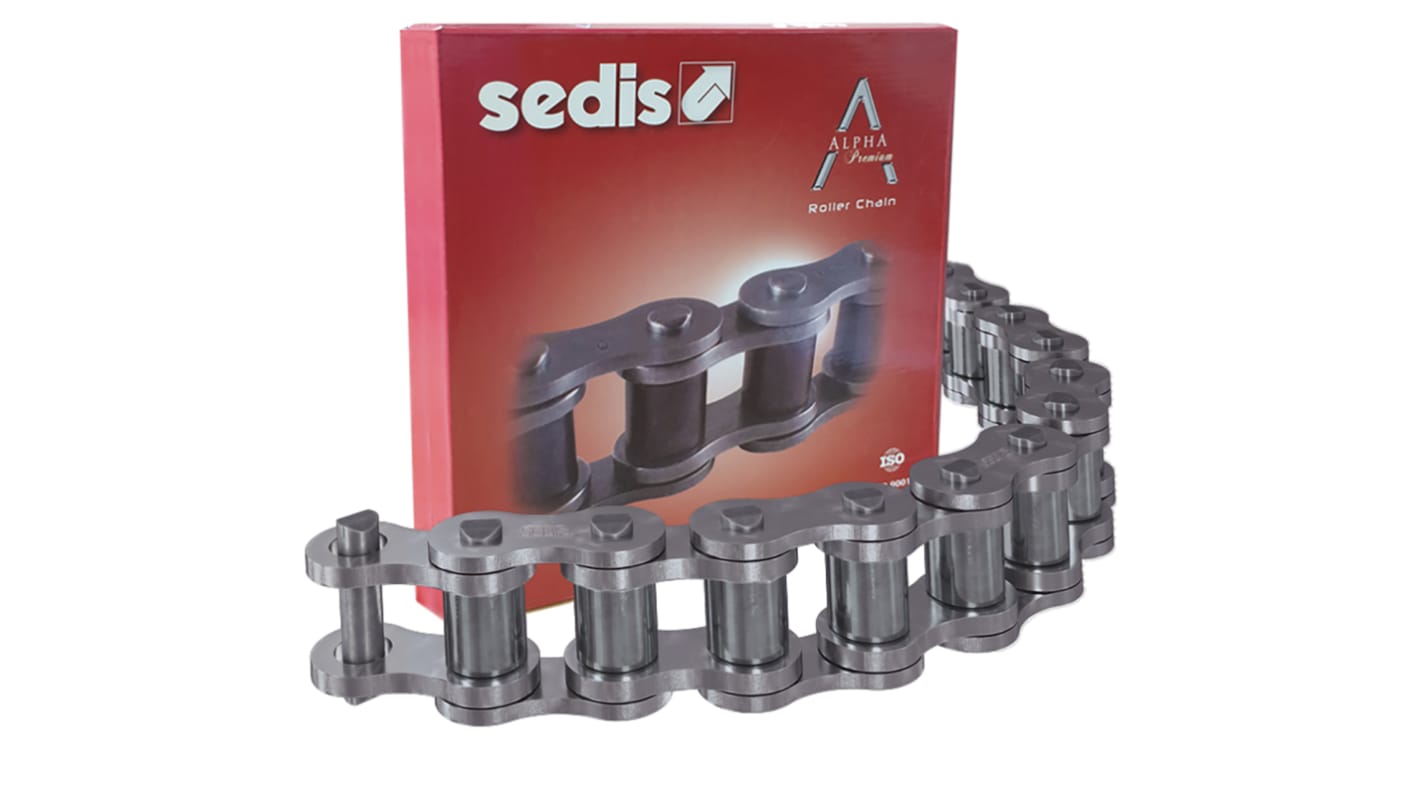 Sedis 08B-1 Simplex Roller Chain, 5m, ALPHA