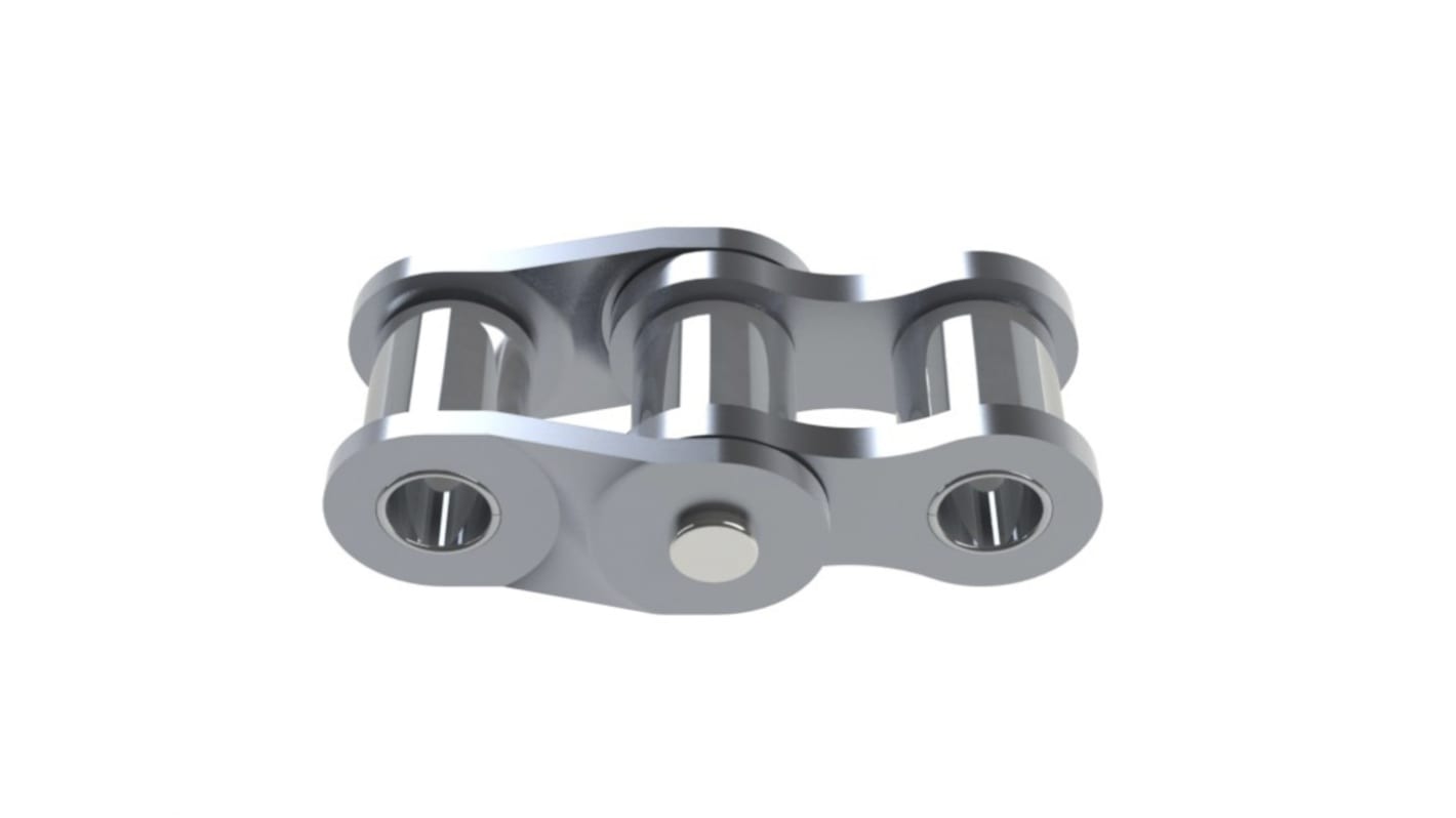 Sedis ALPHA 08B-1 Offset Link Stainless Steel Roller Chain Link