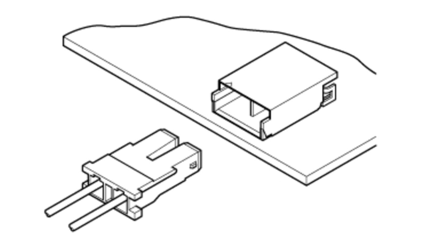 JST BHS Leiterplatten-Stiftleiste gewinkelt, 2-polig / 1-reihig, Raster 3.5mm, Kabel-Platine, Lötanschluss-Anschluss,