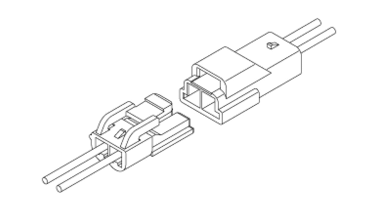 Terminale a crimpare JST Maschio, 16AWG → 20AWG