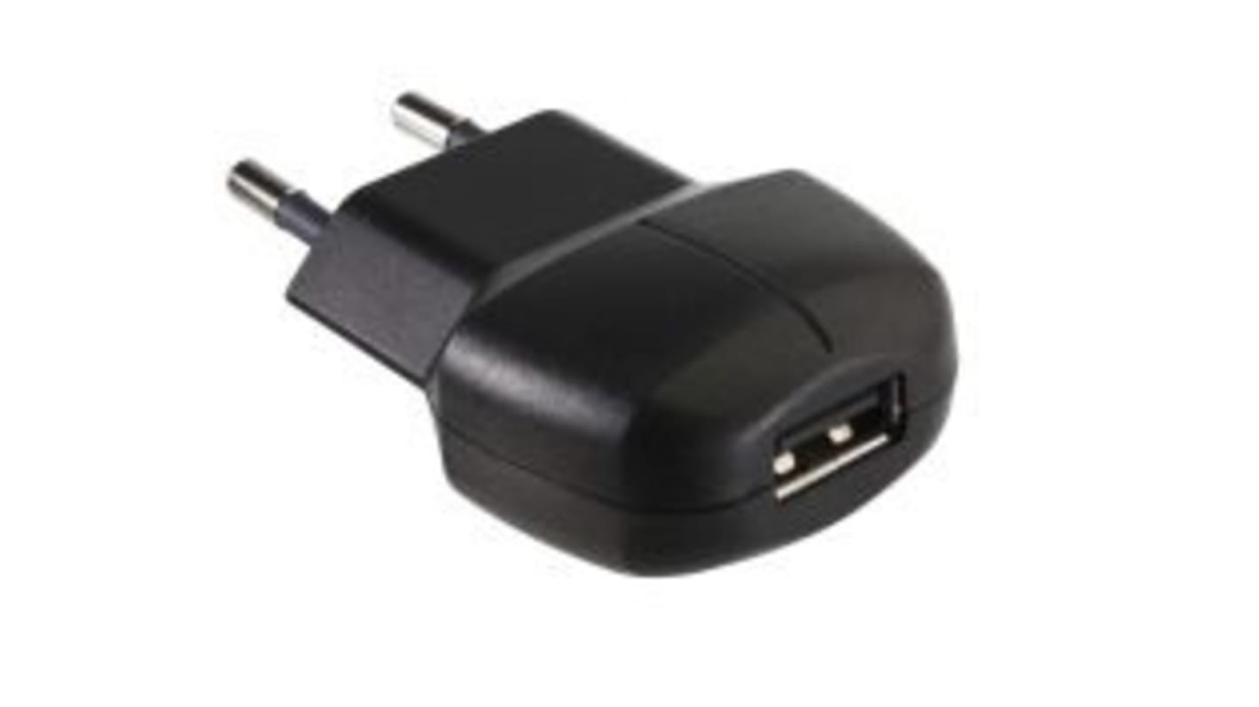 Friwo FOX5-F-USB Steckernetzteil AC/DC-Adapter 0.1W, 100V ac, 5V dc / 1.1A, EU-Netzstecker