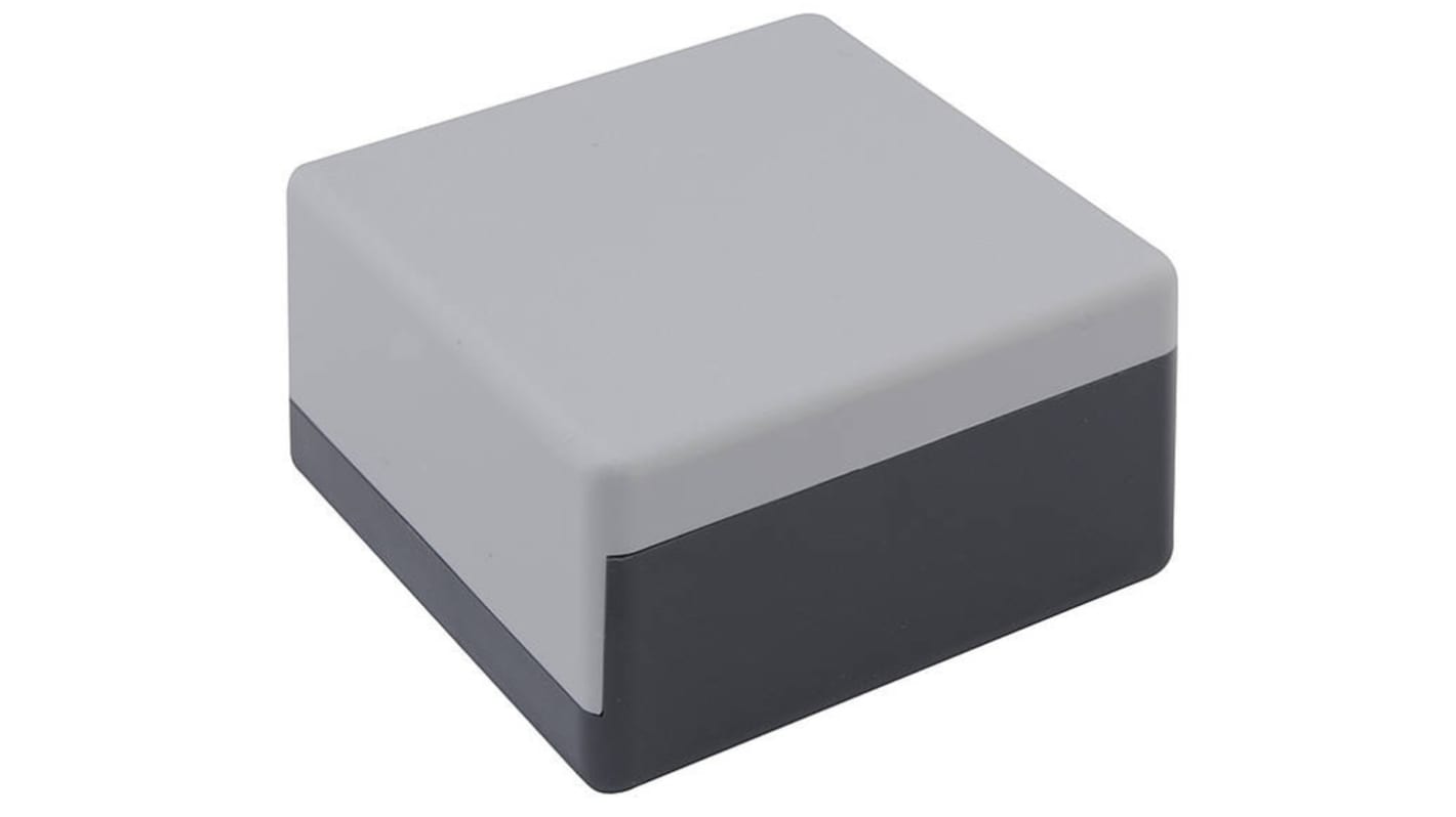 Caja Bopla de ABS Gris, 75 x 75 x 40mm, IP40
