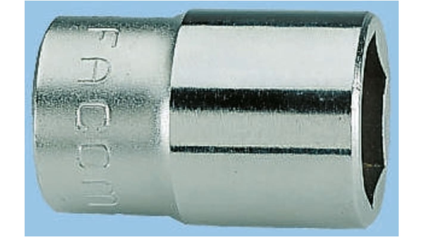 Facom 1/2 in Drive 11mm Standard Socket, 12 point, 36 mm Overall Length