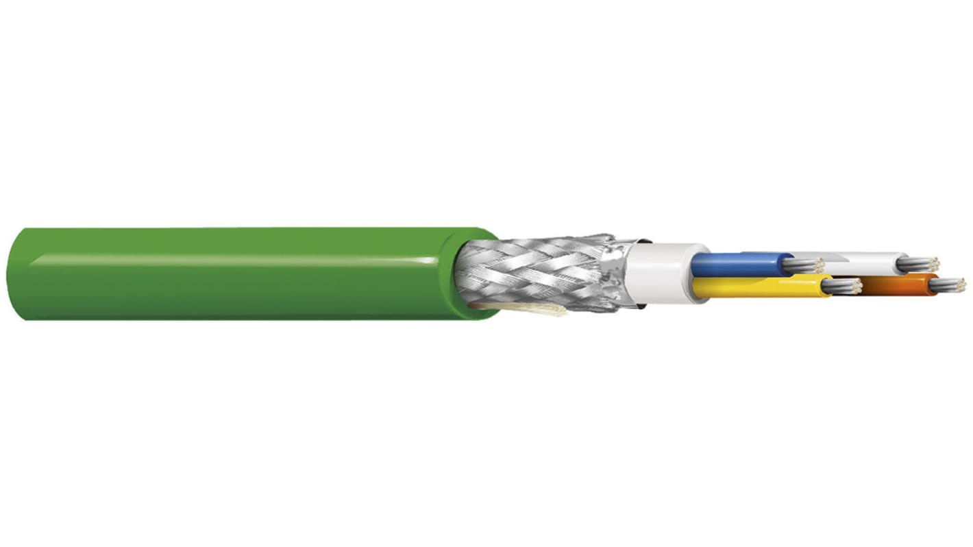 Belden BE43886 Ethernetkabel Cat.5e, 500m, Grau Verlegekabel F/UTP, Aussen ø 5.4mm, LSZH