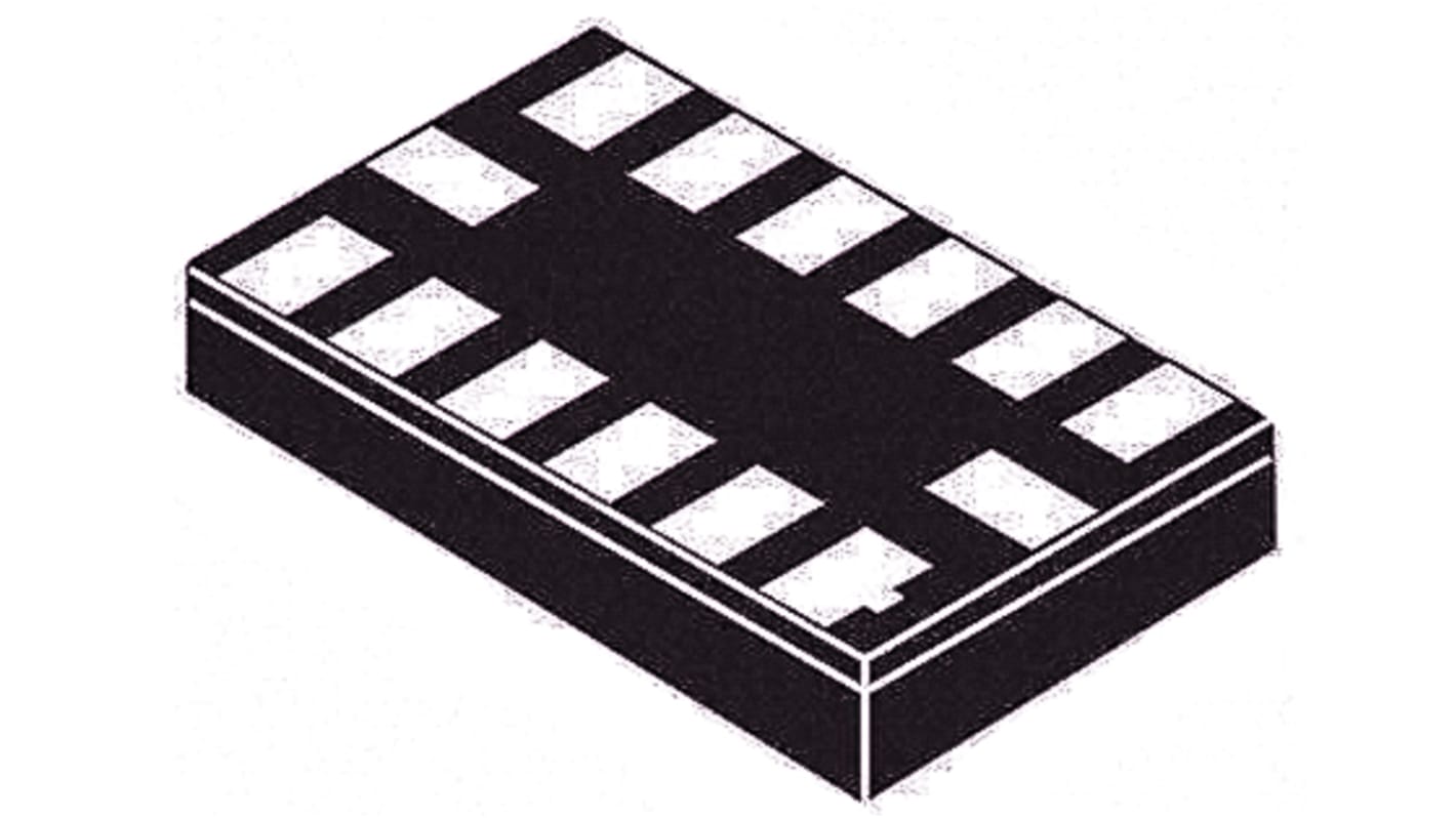 STMicroelectronics Beschleunigungssensor 3-Achsen SMD Seriell-I2C, Seriell-SPI Analog, Digital LGA 400kHz 14-Pin