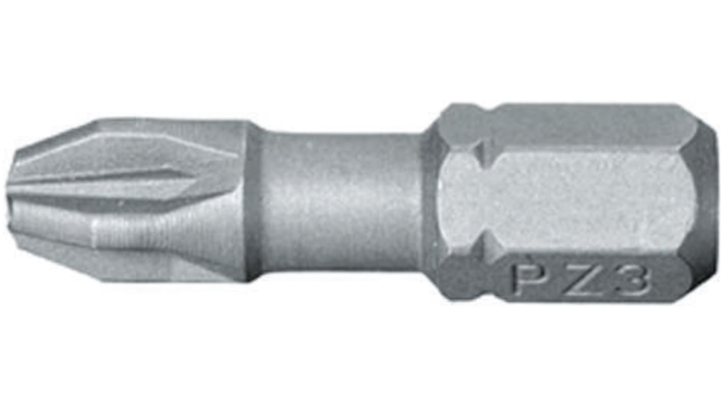 ED102T.J3 Pozidriv Screwdriver Bit, PZ2 Tip RS