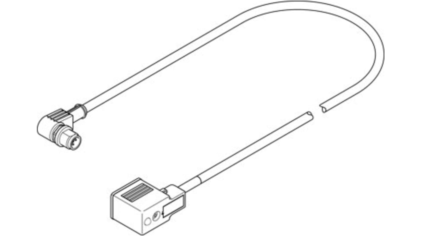 Kabel, řada: NEBV, Kabel, pro použití s: Připojovací ventil