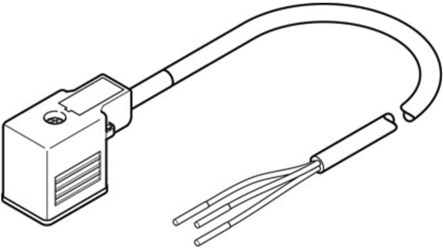 Kabel, řada: NEBV, Kabel, pro použití s: Připojovací ventil