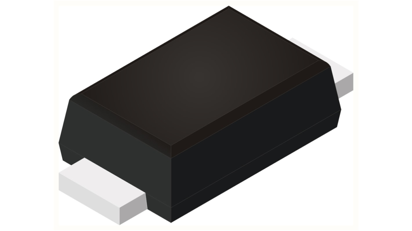 STMicroelectronics SMD Schottky Diode, 40V / 1A, 2-Pin SOD123Flat