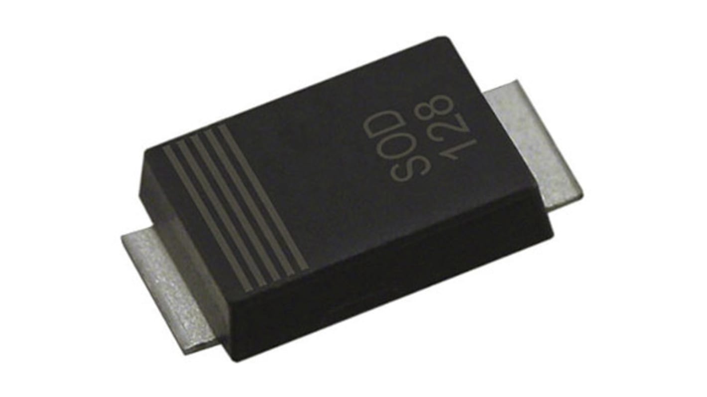 Diode CMS STMicroelectronics, 3A, 100V, SOD128Flat