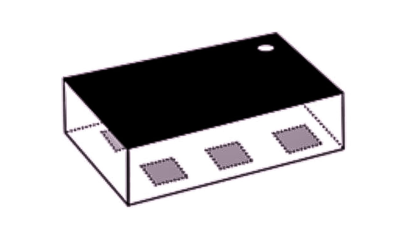 Vícevrstvý čipový balun 50Ω Povrchová montáž 6 kolíkový STMicroelectronics 2.1 x 1.35 x 0.455mm