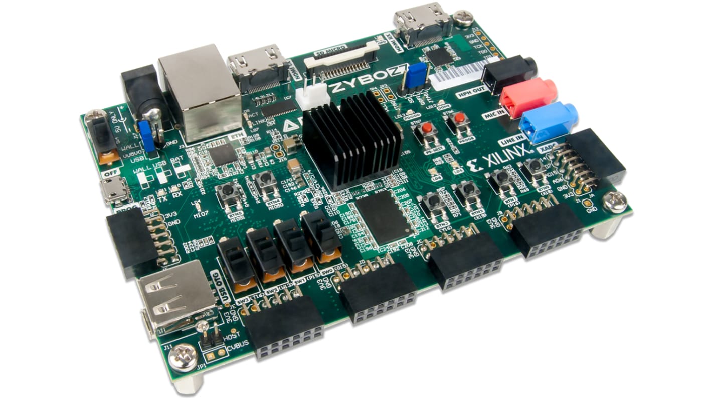 Digilent 471-015 Zybo Z7-20 Udviklingssæt til programmerbar logik Udviklingskort Zynq-7000 ARM/FPGA SoC Development