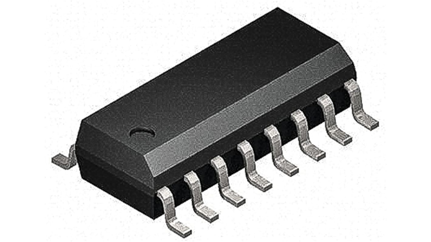 MAX14932AAWE+ Maxim Integrated, 4-Channel Digital Isolator 1Mbit/s, 2.75 kVrms, 16-Pin SOIC