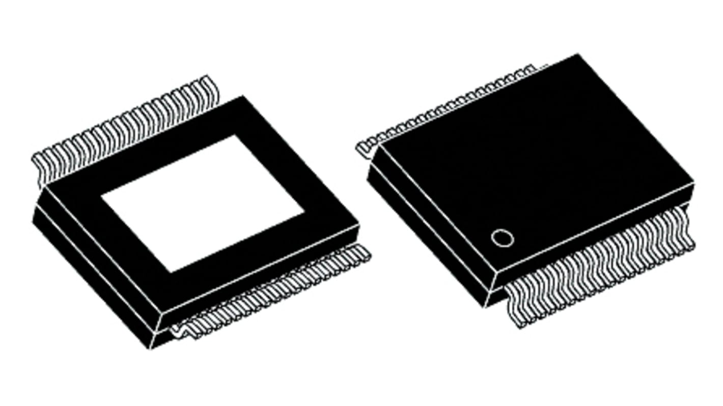 AEC-Q100 Controlador de motor, M puente VNH7040AYTR, 20kHz PSSO 35A 38 V dc Medio puente doble VNH