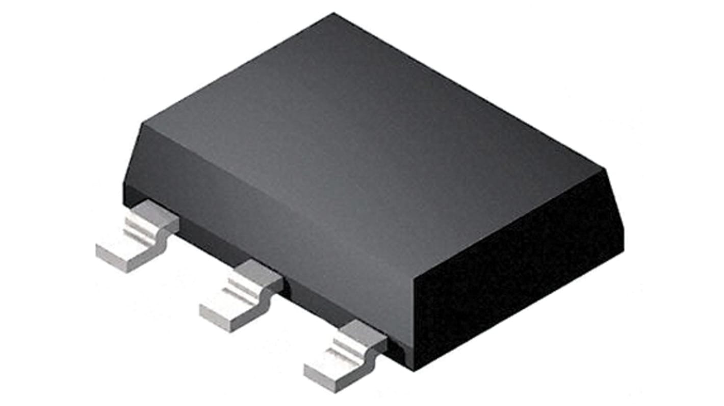 STMicroelectronics 電圧レギュレータ 低ドロップアウト電圧 2.5 V, 3 + Tab-Pin, LDL1117S25R