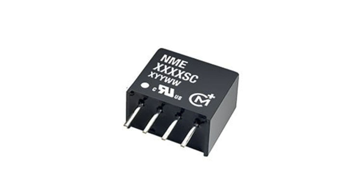 Murata Power Solutions NME DC-DC Converter, 15V dc/ 66mA Output, 10.8 → 13.2 V dc Input, 1W, Through Hole, +85°C